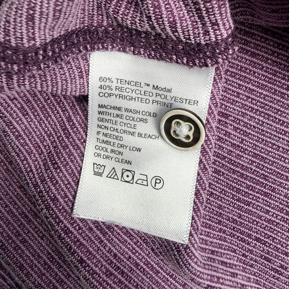 Tommy Bahama Purple Tropical Polo XXL - Picture 7 of 10